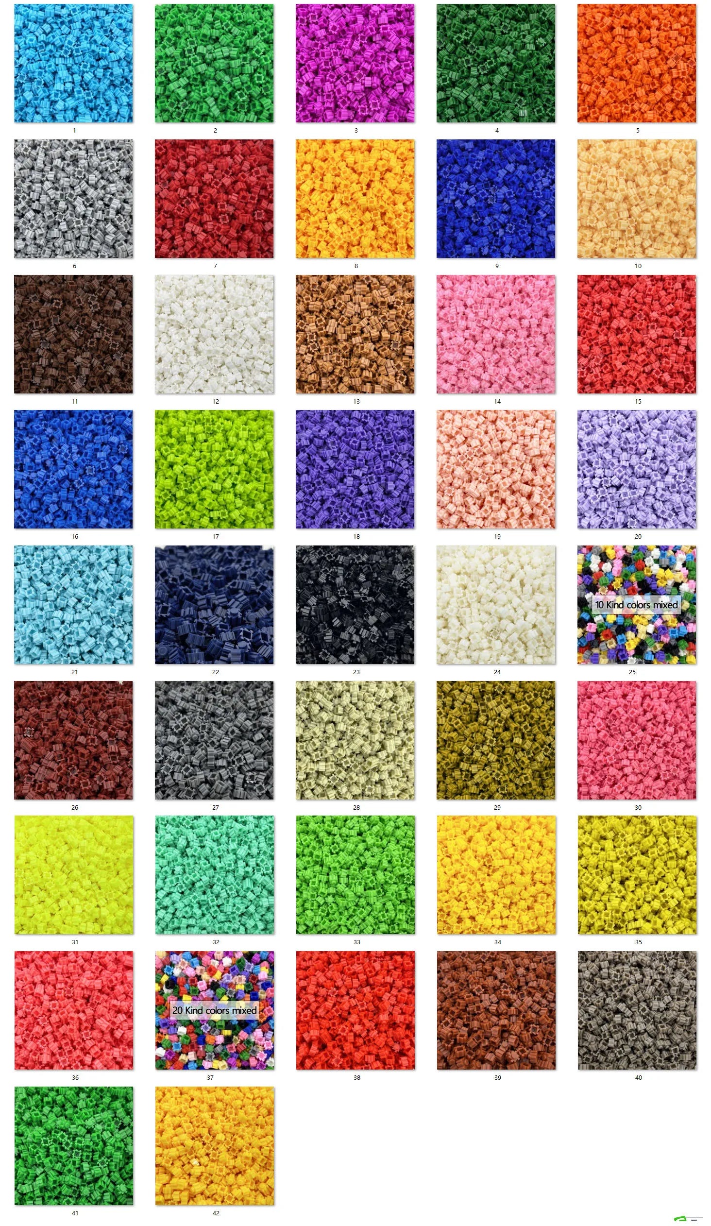 ELMAS Creative 200pcs Diamond Pixel Art Building Set - Al Masam Stationery LLC