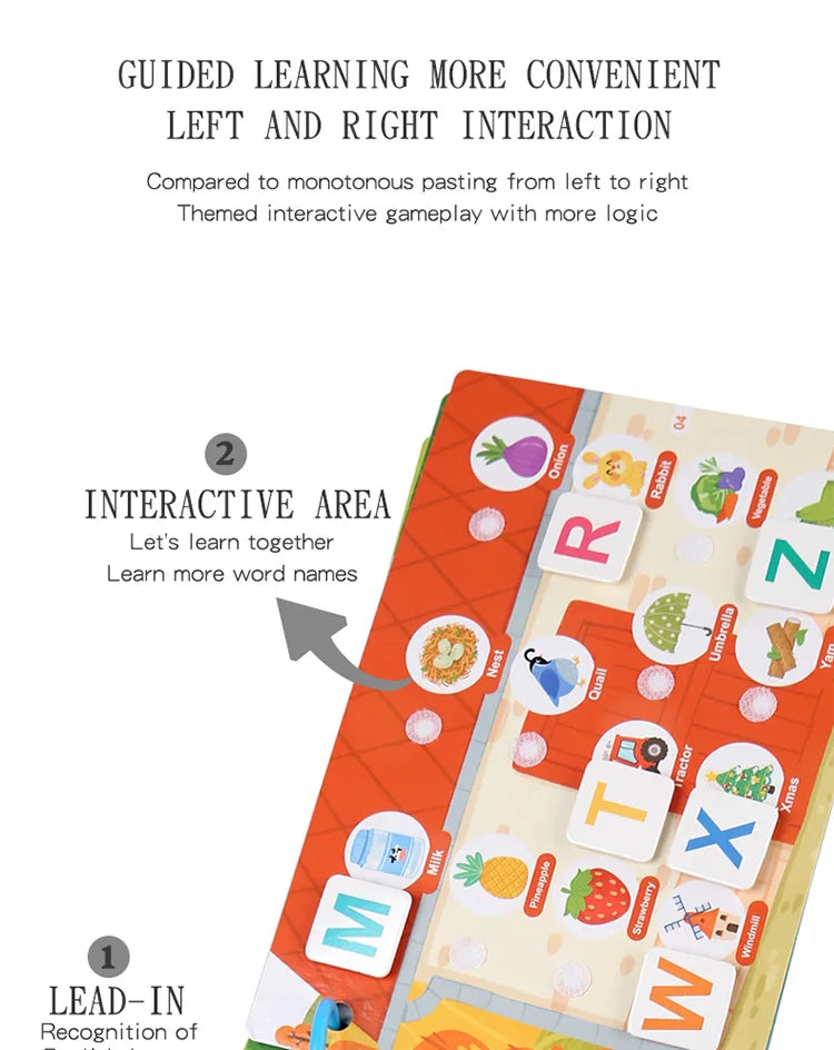 ELMAS - Montessori Baby Busy Book My First Quiet Book - Al Masam Stationery LLC