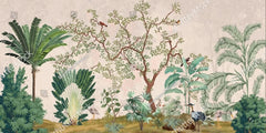ELMAS American Rural Animal Landscape 3D Wallpaper Mural - Al Masam Stationery LLC
