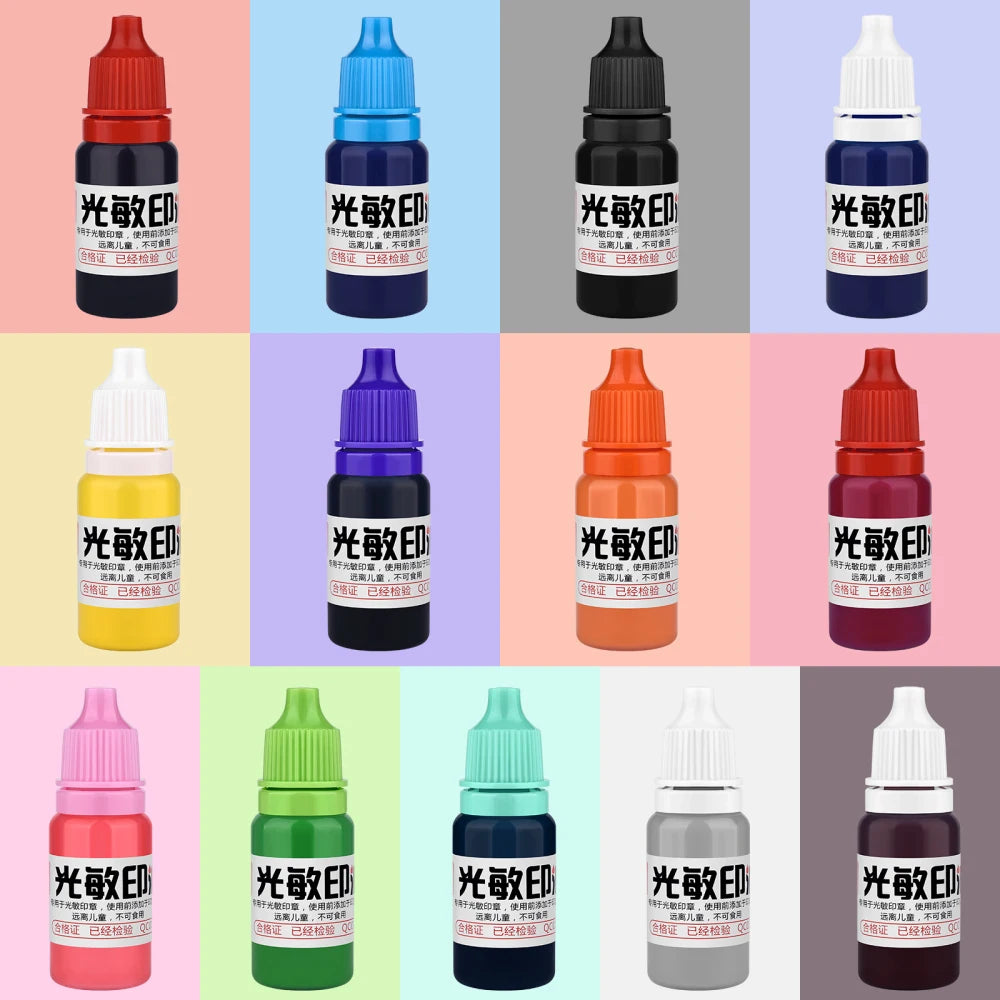 ELMAS 10ml Waterproof Ink for Fabric & Name Stamping - Al Masam Stationery LLC