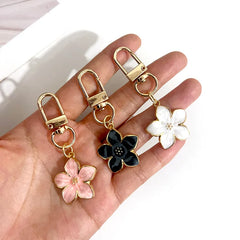 ELMAS Enchanting Sakura Flower Keychain Charm