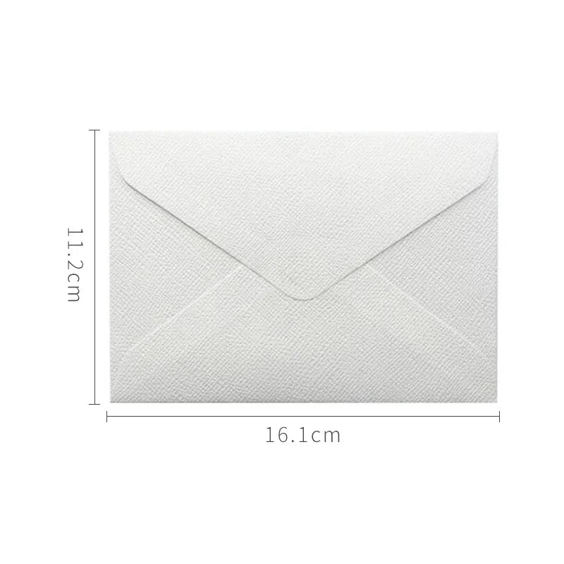 ELMAS 10pcs Window Envelopes for DIY Gift Packaging - Al Masam Stationery LLC