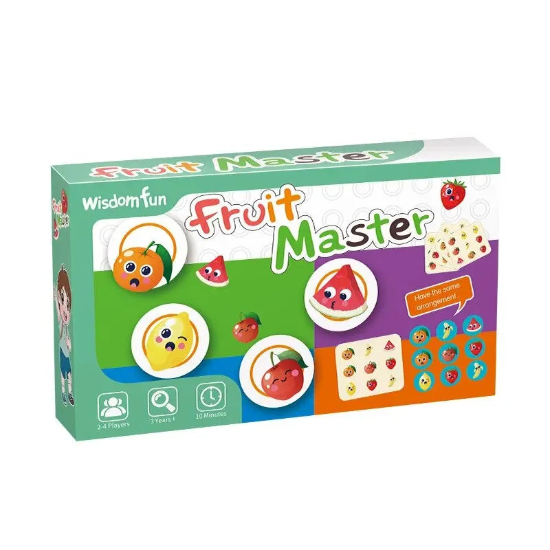 ELMAS Kids Educational Fruit Master Color Matching Game - Al Masam Stationery LLC