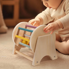 ELMAS Montessori Toys Wooden Object Permanence Box 5 in 1 - Al Masam Stationery LLC