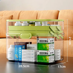 ELMAS Ultimate Portable Multi-Layer Storage Box - Al Masam Stationery LLC