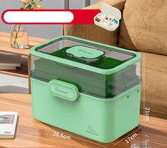 ELMAS Ultimate Portable Multi-Layer Storage Box - Al Masam Stationery LLC