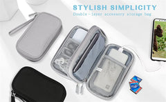 ELMAS Travel Organizer Portable Waterproof Double Layers Storage - Al Masam Stationery LLC
