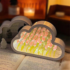 ELMAS Creative Clouds Tulip LED Night Light Table Lamp - Al Masam Stationery LLC