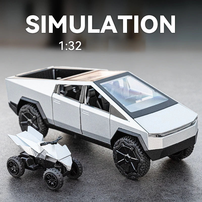 ELMAS 1:32 Cybertruck Diecast Metal Model Toy Gift - Al Masam Stationery LLC