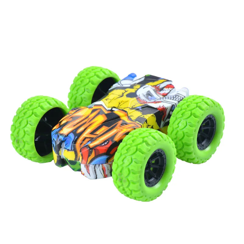 ELMAS Fun Pull Back Car Double-Side Shatter-Proof Toy - Al Masam Stationery LLC