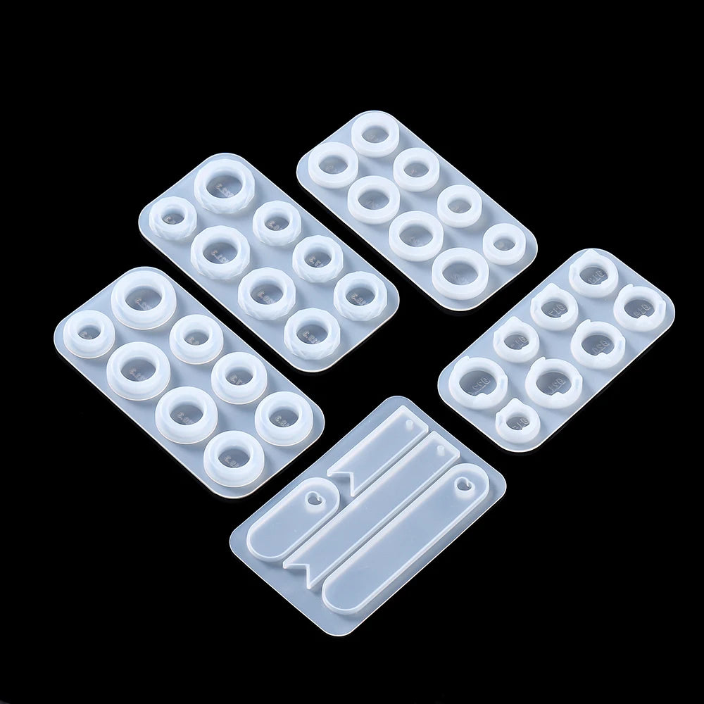 ELMAS DIY Cat Ear Epoxy Resin Ring Mold for Handmade Jewelry - Al Masam Stationery LLC