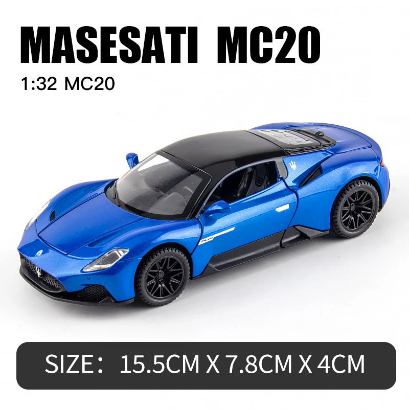 ELMAS 1:32 Maserati MC20 Alloy Sports Car Diecast Toy - Al Masam Stationery LLC