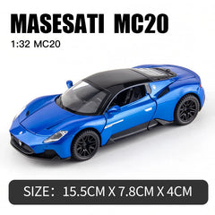 ELMAS 1:32 Maserati MC20 Alloy Sports Car Diecast Toy