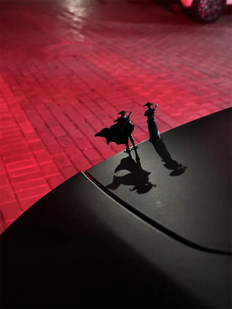 ELMAS 50mm Resin Mini Figures Ninja Samurai Warrior Gifts - Al Masam Stationery LLC