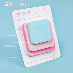 ELMAS Colorful Sticky Notes - 3 Sizes for DIY & Office Fun - Al Masam Stationery LLC