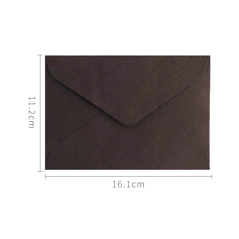 ELMAS 10pcs Window Envelopes for DIY Gift Packaging - Al Masam Stationery LLC