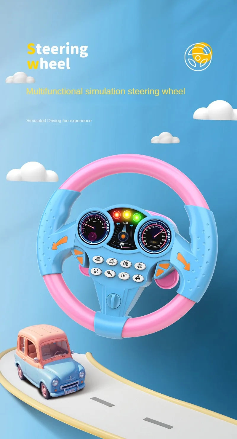 ELMAS Infant Shining Steering Wheel Toys for Kids - Al Masam Stationery LLC