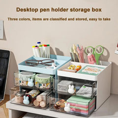 ELMAS Stylish Multi-Purpose Desk Organizer with Drawer