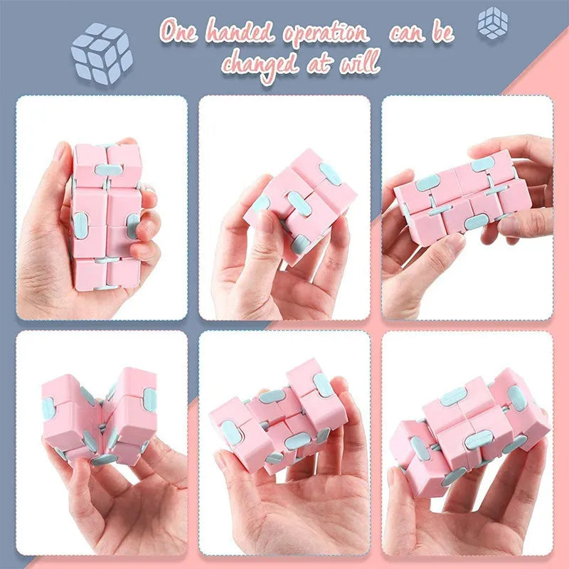 ELMAS Stress Relief Magic Flip Cube for All Ages - Al Masam Stationery LLC