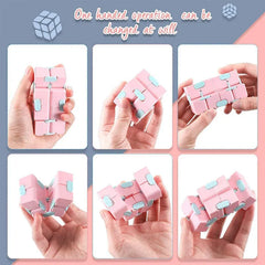 ELMAS Stress Relief Magic Flip Cube for All Ages