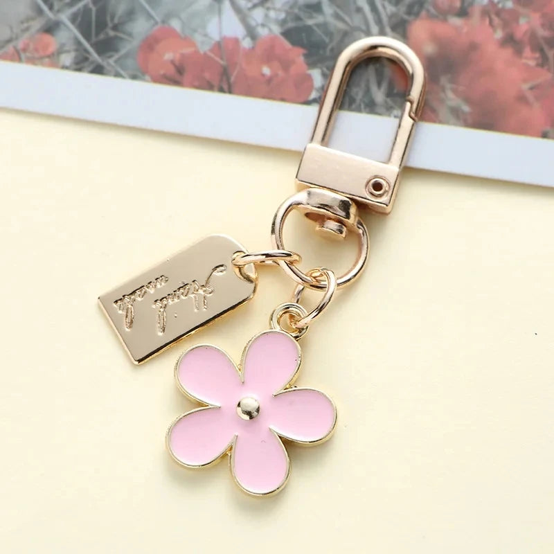 ELMAS Enchanting Sakura Flower Keychain Charm - Al Masam Stationery LLC