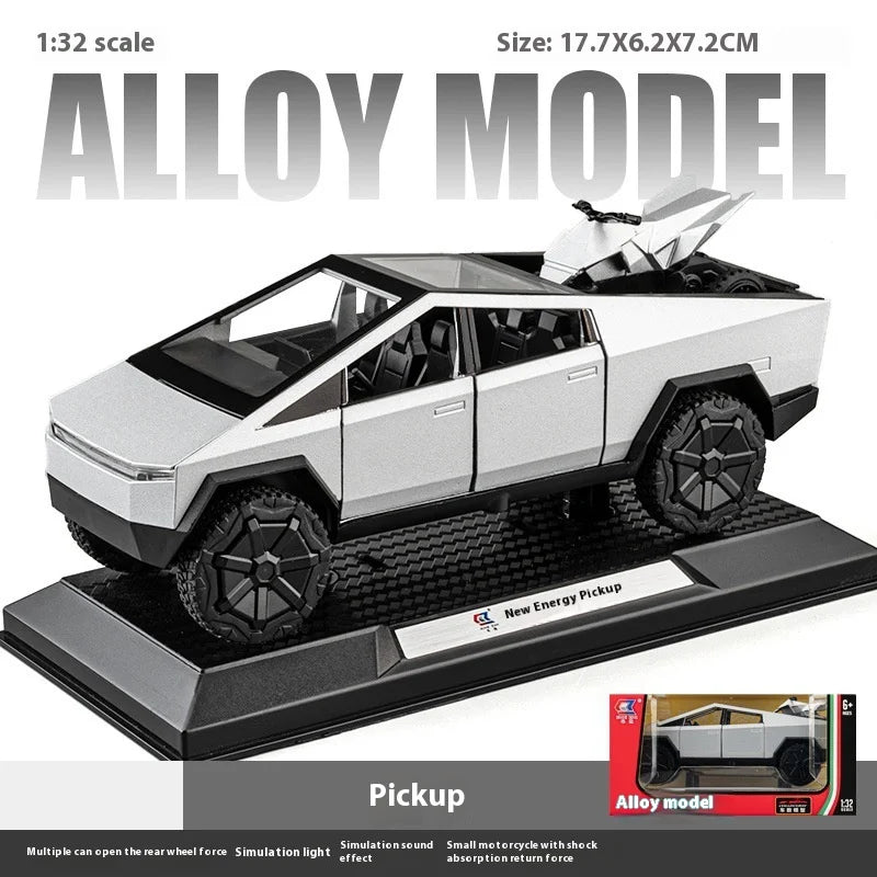 ELMAS 1:32 Cybertruck Diecast Metal Model Toy Gift - Al Masam Stationery LLC