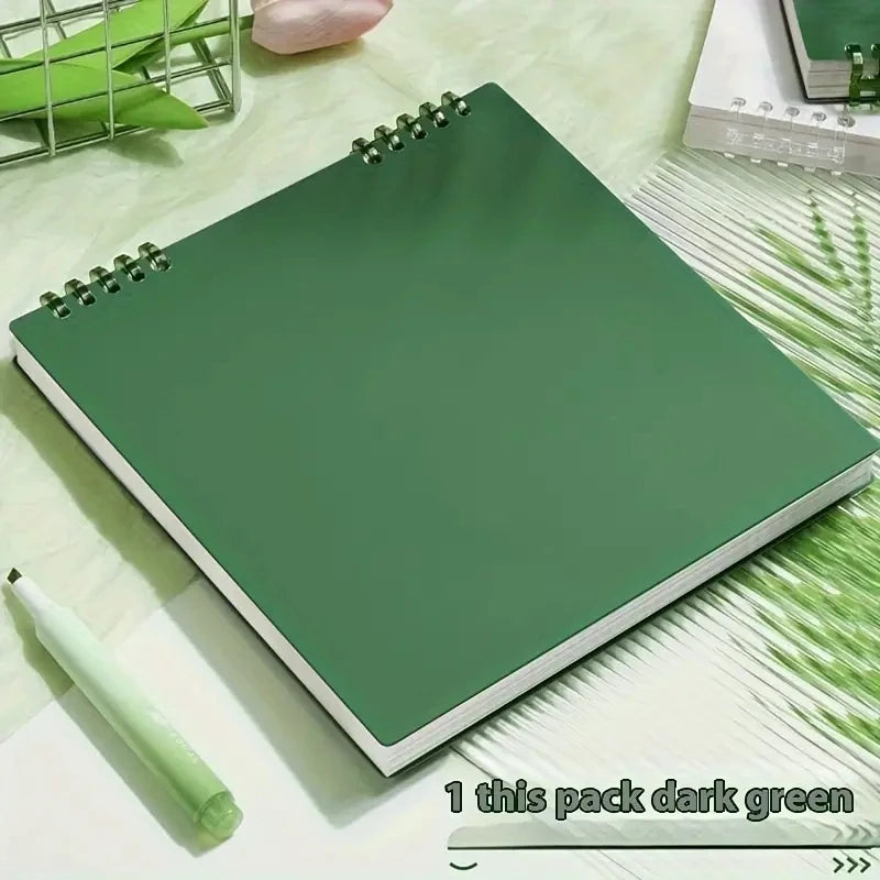 ELMAS Flip Notepad Grid B5 Diary Leaf Notebook - Al Masam Stationery LLC