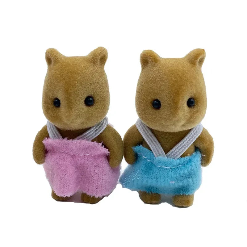 ELMAS Enchanted Forest Animal Family Dollhouse Set - Al Masam Stationery LLC