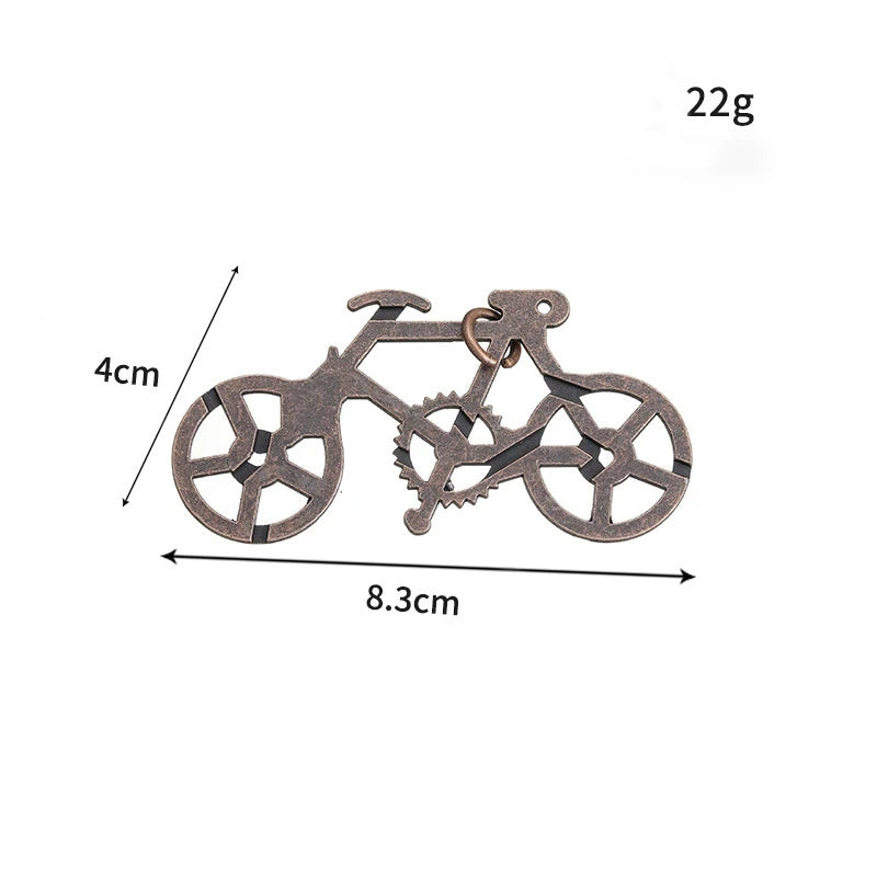 ELMAS Lock Puzzles Classic IQ Metal Brain Teaser Game - Al Masam Stationery LLC