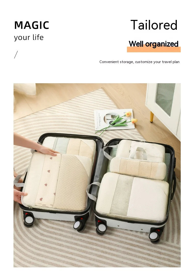 ELMAS Compression Packing Cubes for Travel Organizers - Al Masam Stationery LLC