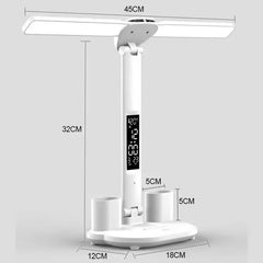 ELMAS Rechargeable LED Desk Lamp - Dimmable & Foldable Light