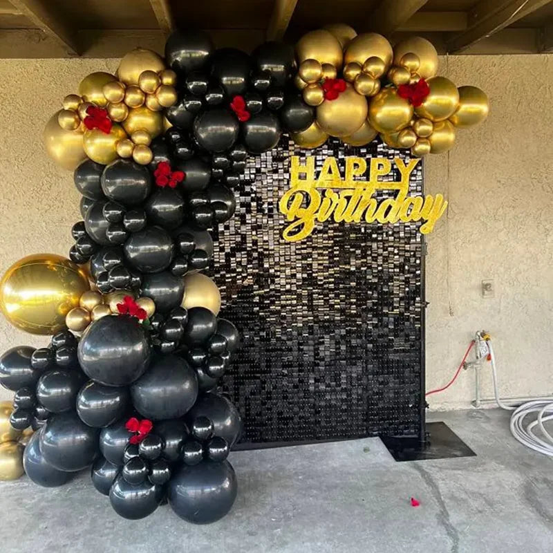 ELMAS 6/18/24Pcs 3D Square Sequin Backdrop Decor 30x30cm - Al Masam Stationery LLC