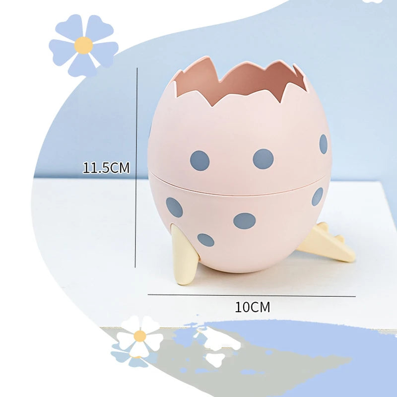 ELMAS Fun Dinosaur Egg Pen Holder & Organizer - Al Masam Stationery LLC