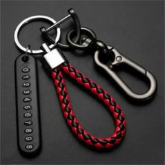 ELMAS Stylish Anti-Lost Keychain with Phone Card