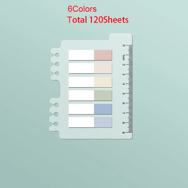 ELMAS Retro Morandi Sticky Notes Notepad School Supplies - Al Masam Stationery LLC