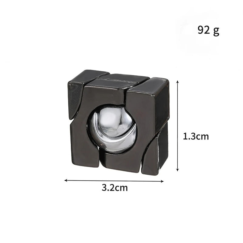 ELMAS Lock Puzzles Classic IQ Metal Brain Teaser Game - Al Masam Stationery LLC