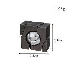 ELMAS Lock Puzzles Classic IQ Metal Brain Teaser Game - Al Masam Stationery LLC