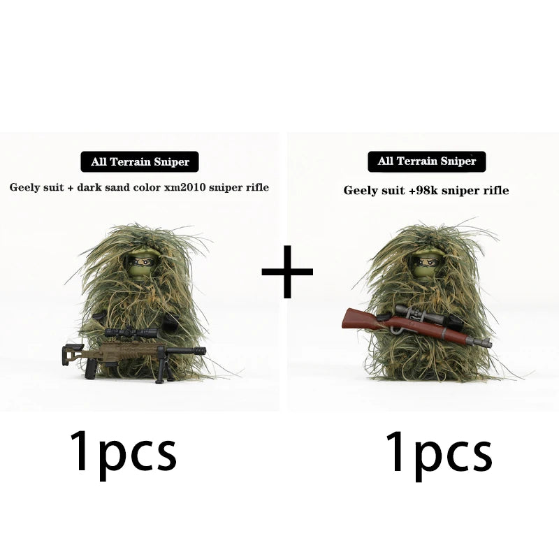 ELMAS Military Sniper Building Blocks Set for Kids - Al Masam Stationery LLC