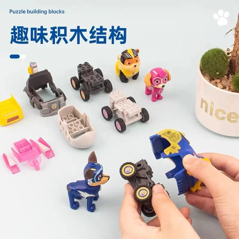 ELMAS Paw Patrol Action Figures Vehicle Car Kids Toy Gifts - Al Masam Stationery LLC