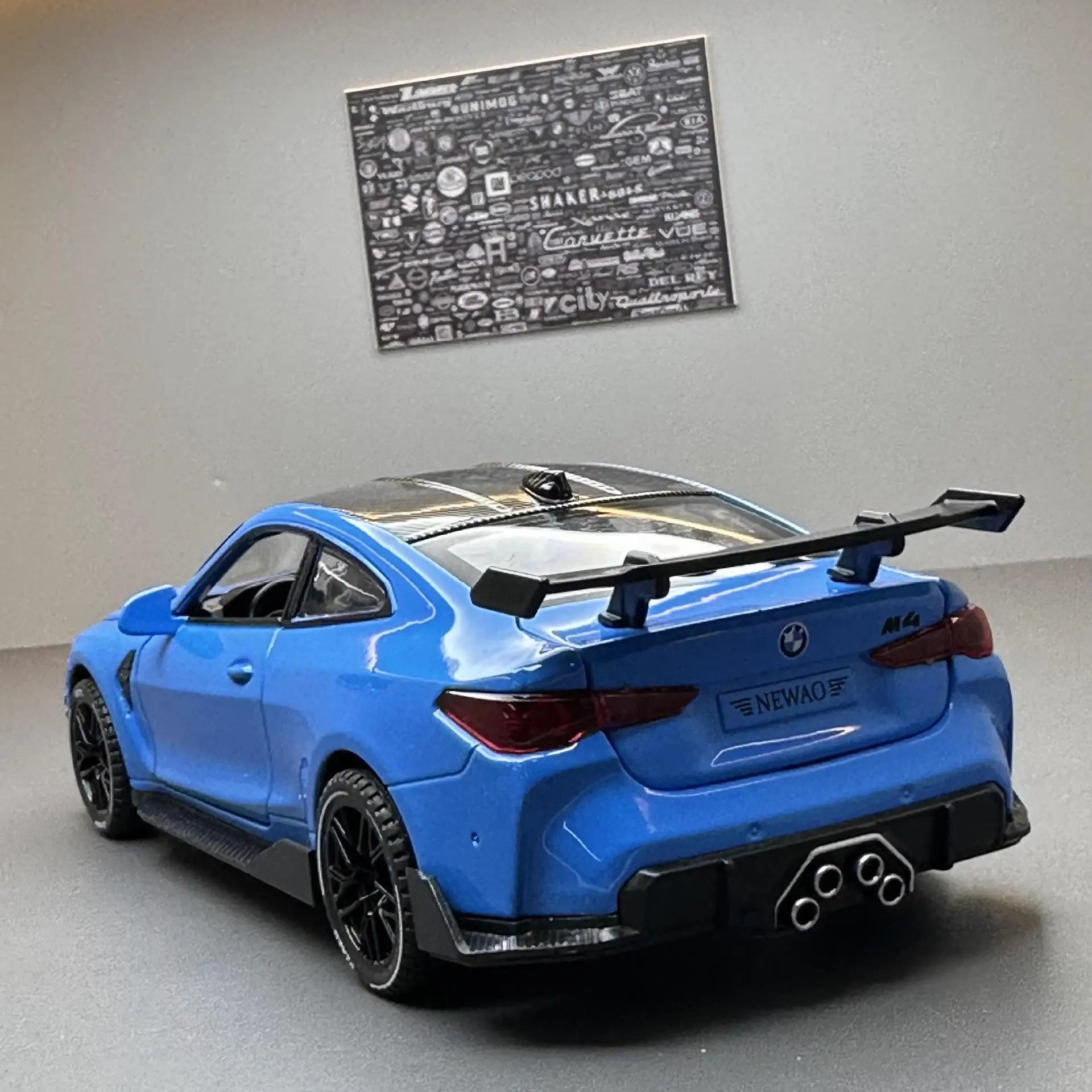 ELMAS 1:32 BMW M4 Coupe Sports Car Diecast Model Gift - Al Masam Stationery LLC