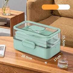 ELMAS Ultimate Portable Multi-Layer Storage Box - Al Masam Stationery LLC