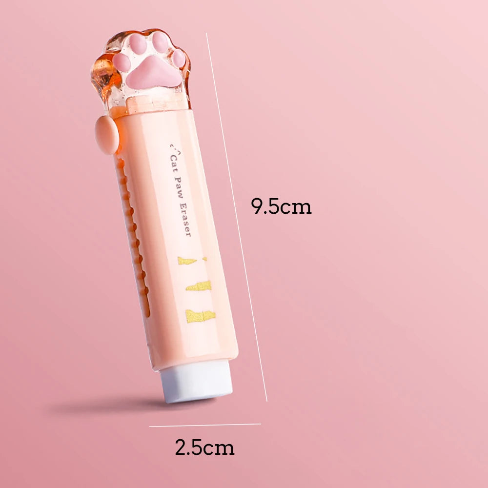 ELMAS Adorable Cat Paw Rubber Eraser for Fun Corrections - Al Masam Stationery LLC