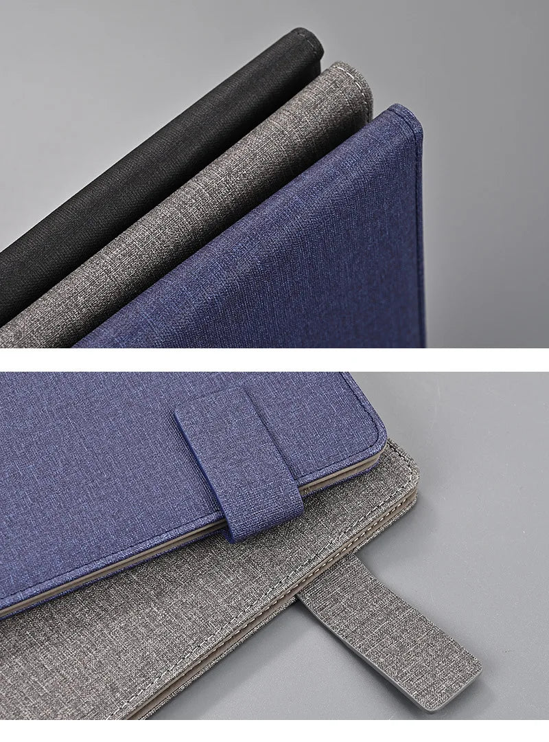 ELMAS Business Leather Padfolio & Document Organizer - Al Masam Stationery LLC