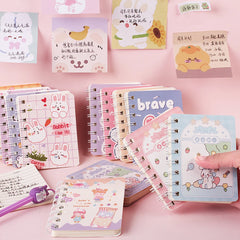 ELMAS Creative Cartoon Mini Notepad Kawaii School Supply - Al Masam Stationery LLC