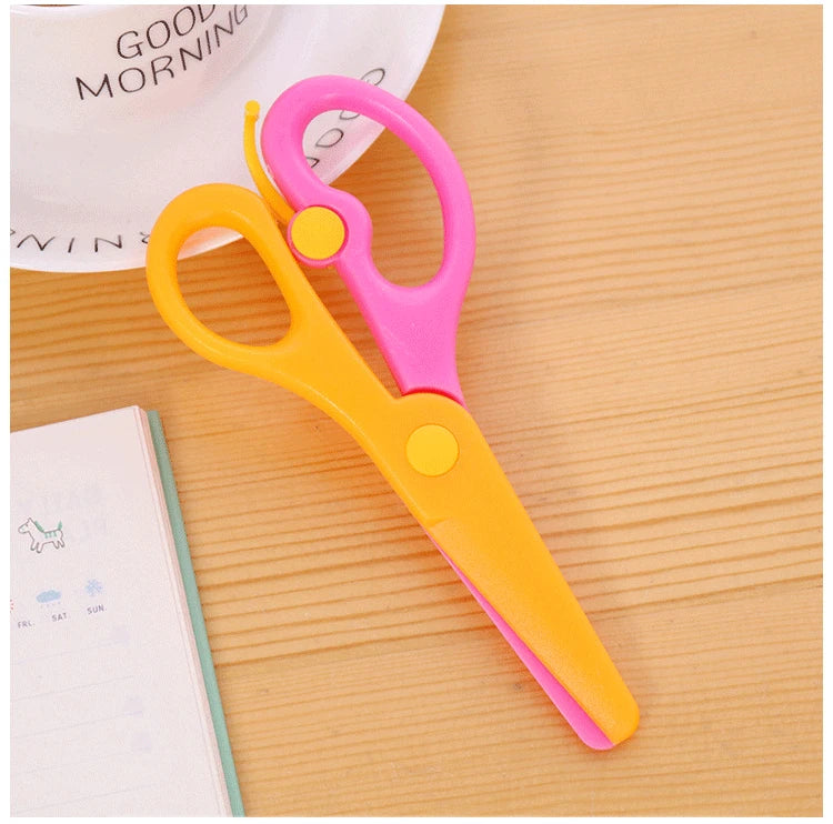 ELMAS Kids Safe Mini Round Head Scissors for Crafts - Al Masam Stationery LLC