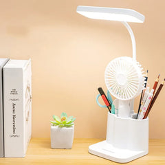 ELMAS LED Desk Lamp - Eye-Caring Night Light for Students