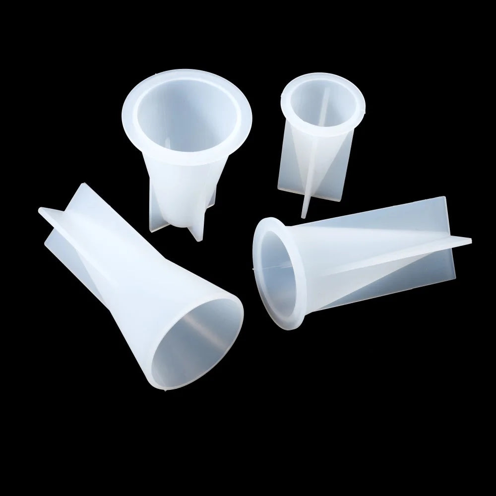 ELMAS Triangle Pyramid Silicone Mold for DIY Jewelry Crafts - Al Masam Stationery LLC