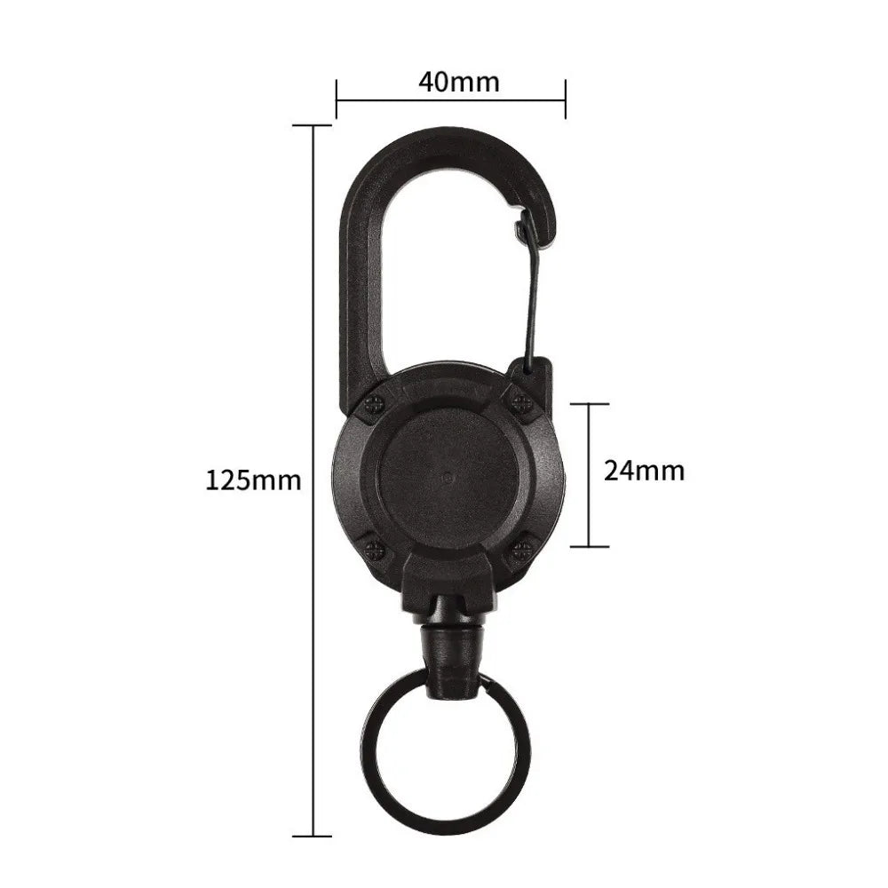 ELMAS Sporty Retractable Anti-Theft Keychain - Al Masam Stationery LLC