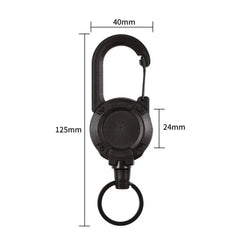 ELMAS Sporty Retractable Anti-Theft Keychain