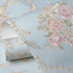ELMAS Floral Wallpaper Self-Adhesive Warm Girl Room Decor - Al Masam Stationery LLC